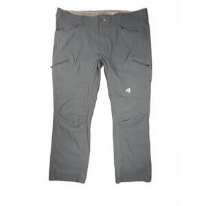 Eddie Bauer First Ascent Men's Gray Technical Performance Pants - Size 40x30